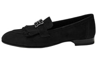 HERMES Royal Loafers Women's Black