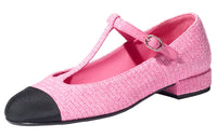 CHANEL Casual Single Shoes Women's Pink