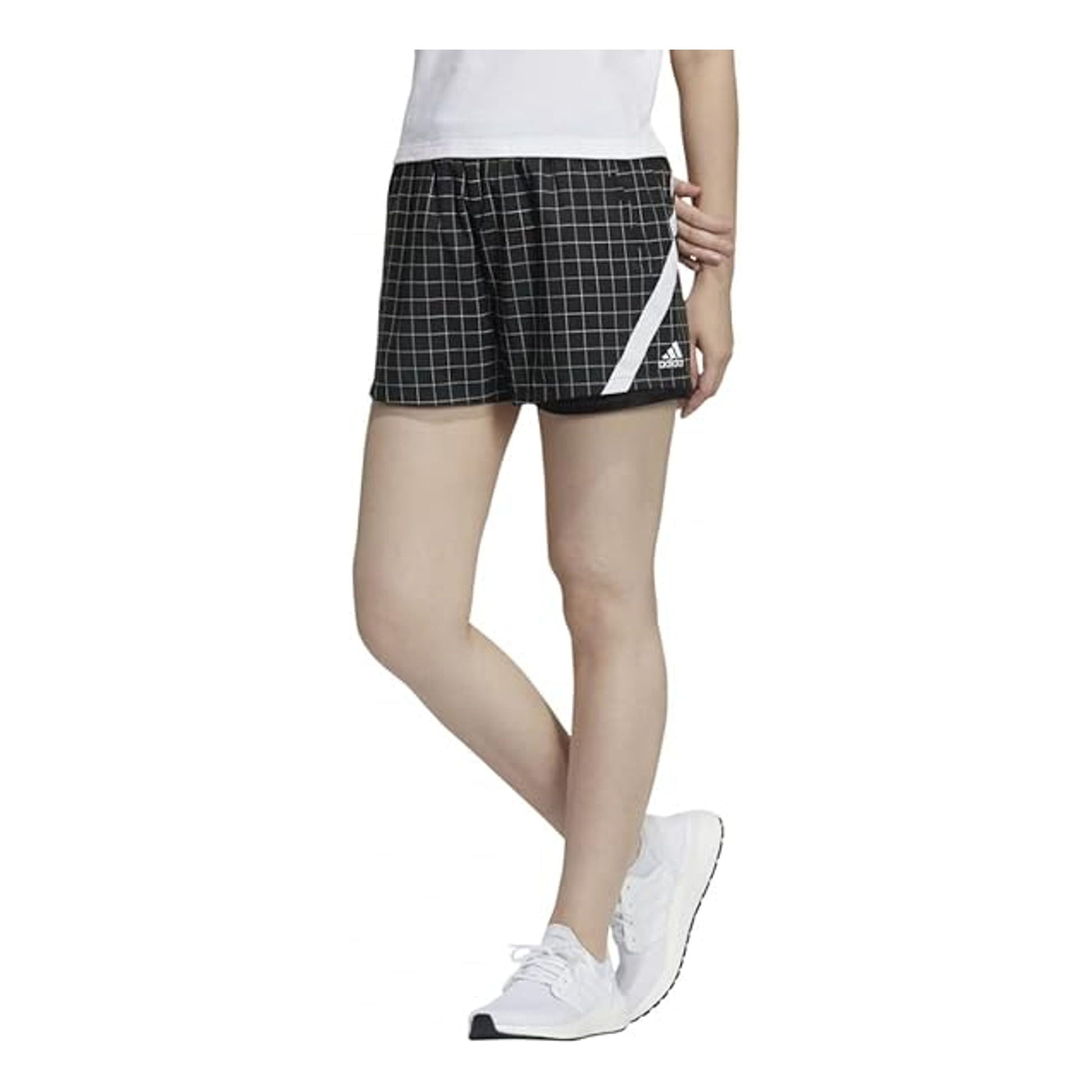 (WMNS) adidas Sport Shorts Asia Sizing 'Black White' GM0687