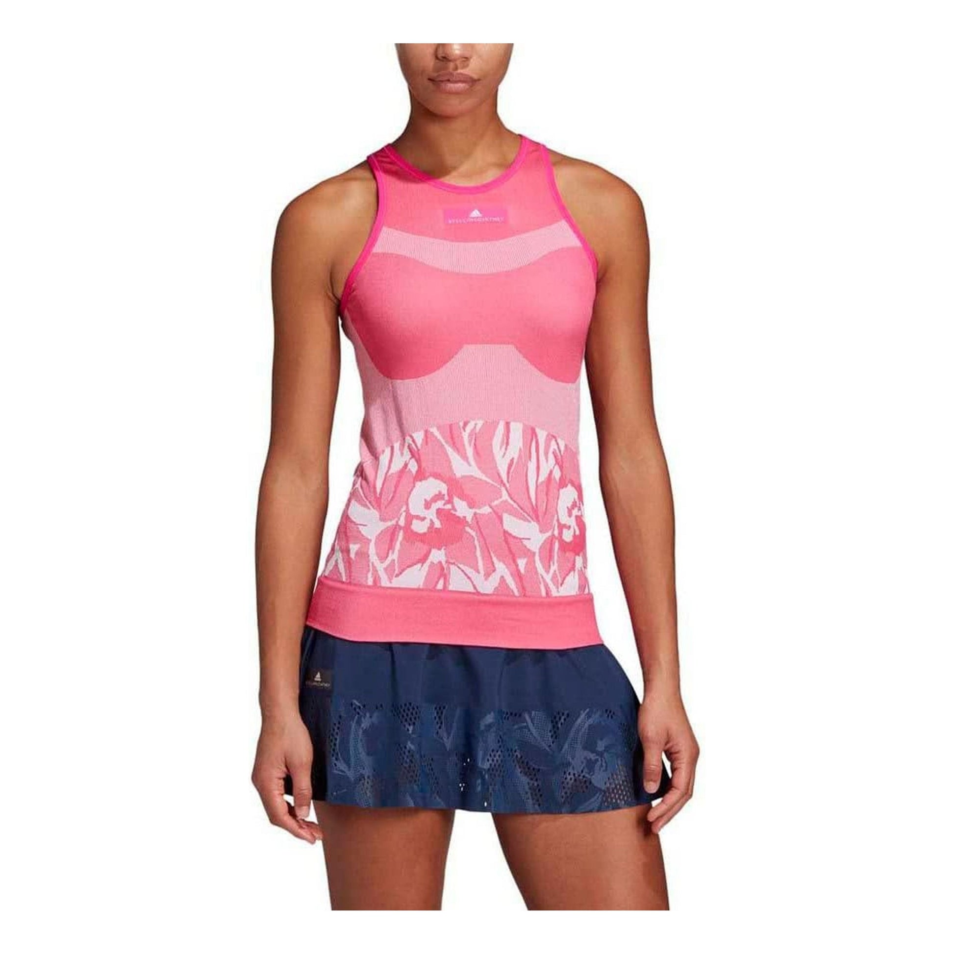 (WMNS) adidas Stella McCartney Seamless Tank Asia Sizing 'Pink DP0257