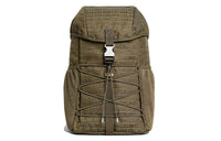CELINE Jacquard Fabric Backpack Medium Size Men's Khaki
