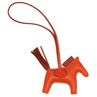 HERMES Bag Charm Milo Rodeo Mm Jaipur/Flame