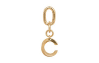 CELINE Brass Pendant Bag Accessory Women's Gold