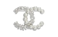 CHANEL Brooches Women's Silver