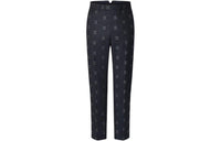 LOUIS VUITTON Wool Pont Neuf Cigarette Pants Casual Pants Men's Gray