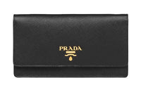 PRADA Saffiano Leather Handheld Shoulder Bag Crossbody Bag Women's Black
