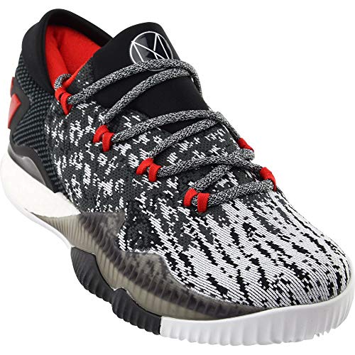adidas Crazylight Boost 'Grey Black Scarlet' BW0625