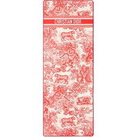 DIOR DIORIVIERA Yoga Mats Rubber Unisex 183 X 68 X 0.7CM Red