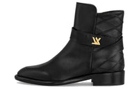 LOUIS VUITTON Westside Ankle Boots Women's Black