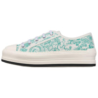 DIOR Dioriviera Low Top Skateboard Shoes Women's Mint Green