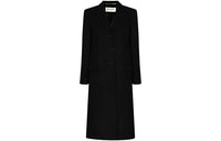 SAINT LAURENT Coats Women's Black