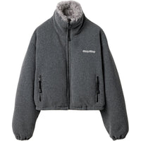 MIU MIU FW24 Down Jacket Women's Gray