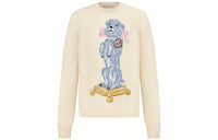 DIOR FW22 Men Cartoon Crewneck Pullover Cashmere Sweater