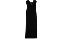SAINT LAURENT Sleeveless Dresses Women's Black