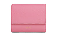 CELINE Grain Cow Leather Small Leather Goods Wallet Trumpets Women's Candy/Pink