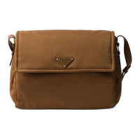 PRADA Re Nylon Polyamide Crossbody Bag, Shoulder Bag Tubas Women's Brown