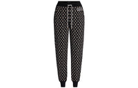 LOUIS VUITTON SS21 Knitted Sports Pants Women's Black