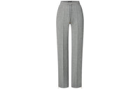 LOUIS VUITTON FW22 Knitted Sports Pants Women's Gray