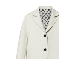LOUIS VUITTON Coat Women's Ecru