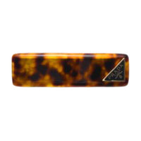 PRADA Enamel Hair Clips Women's Tortoiseshell
