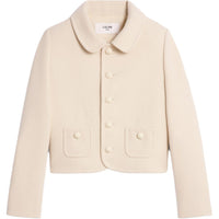 CELINE Verneuil Jacket In Cashmere Tweed