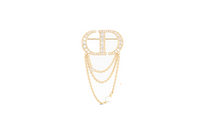 DIOR 2020s Cd Crystal Brooch