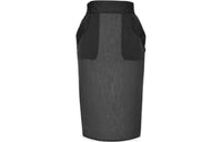 SAINT LAURENT Casual Long Skirts Women's Black