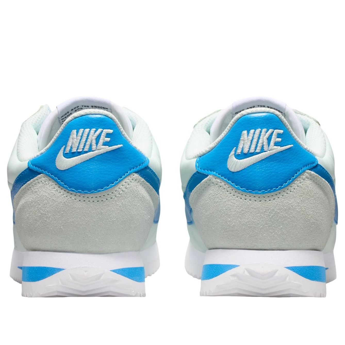 (WMNS) Nike Cortez Textile 'Barely Green White Safety Orange' DZ2795-304