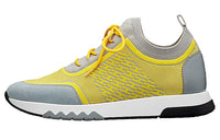 HERMES Addict Sneaker Cushioning Low-Top Casual Shoes Women's Lemon
