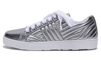 PRADA Leather Sneakers 'Silver' Women's