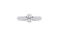LOUIS VUITTON Lv Diamonds Pavé Solitaire Round Brilliant Cut