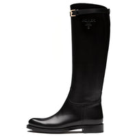 PRADA Knee-high Boots Women's Black