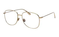 DIOR Alloy Square Eyeglass Frames Unisex Gold
