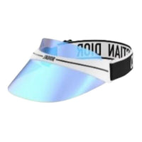 DIOR Irregular Shape Sunglasses Women's White