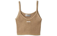 MIU MIU SS24 Camisole Women's Gold