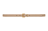 SAINT LAURENT Cassandre Thin Belt With Square Buckle In Box SAINT LAURENT Leather