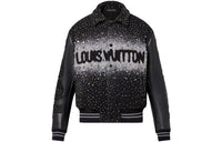 LOUIS VUITTON Made To Order Embroidered Varsity Blouson