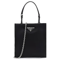 PRADA Nylon Shoulder Bag Black