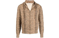 SAINT LAURENT Leopard print Cotton Hoodie
