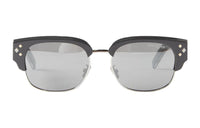DIOR Acetate Irregular Shape Sunglasses Men's Gray