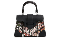 GOYARD Canvas With Leather Shoulder Bag Crossbody Bag Handbag Mini Women's Black/Pink