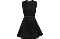 PRADA Re Nylon SS21 Sleeveless Dress Women's Black