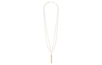 CELINE Brass, Resin Pearl Necklaces Women's Gold
