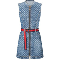 LOUIS VUITTON Lv X Ac Monogram Dress