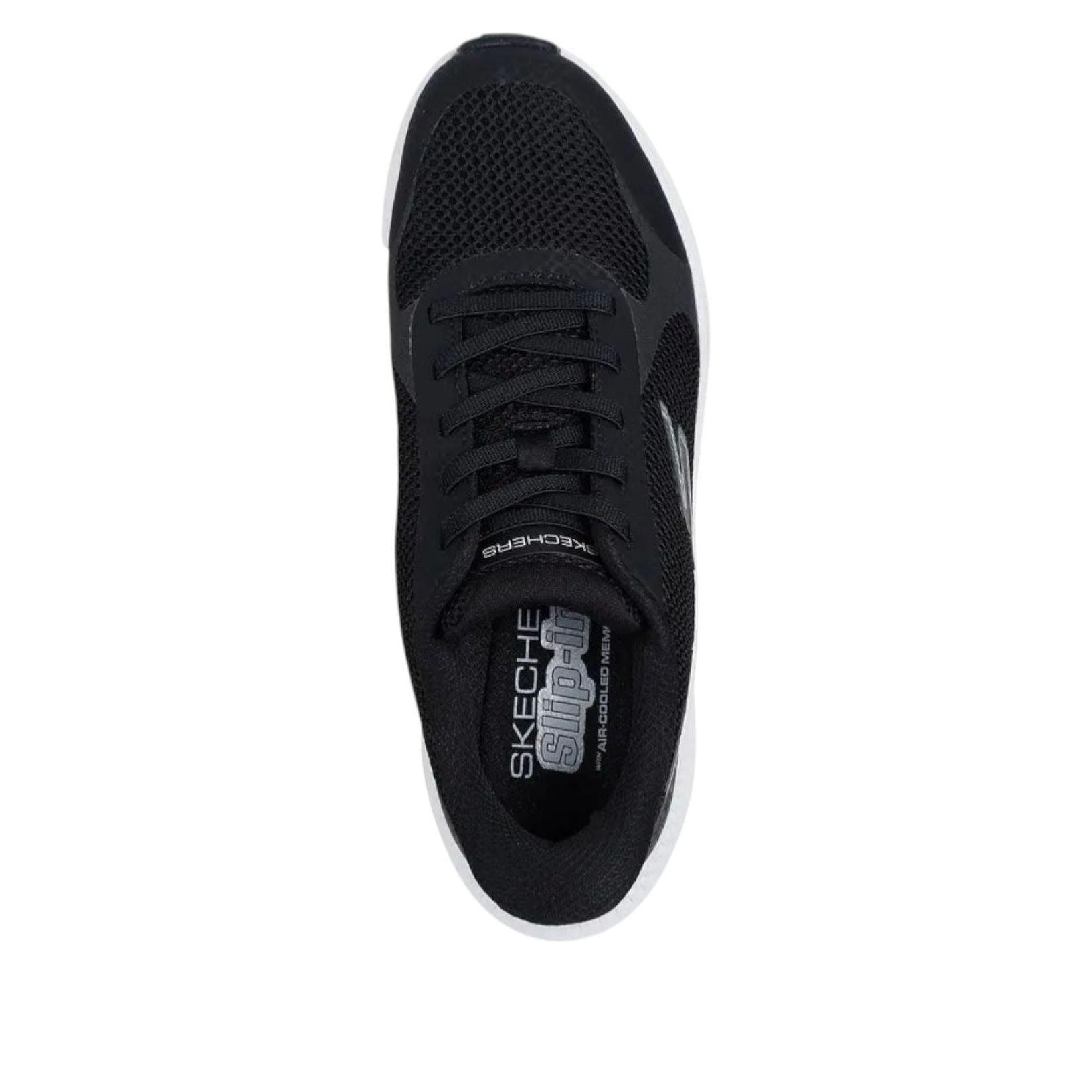 (WMNS) Skechers Go Run Consistent 2.0 Slip Ins 'Black White' 128619-BKW