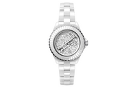 CHANEL J12 Collection Wrist Watch Quartz Movement Ceramic Strap 33mm White Dial Women's Watch