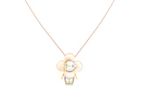 LOUIS VUITTON Vivienne Pendant 3 Golds & Diamonds