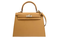 HERMES Kelly Epsom Leather Kelly Bag Handbags Women's 4B Biscuit Cookie
