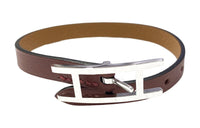 HERMES Wristbands Unisex Brown
