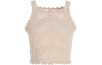 SAINT LAURENT Knitted Crop Top